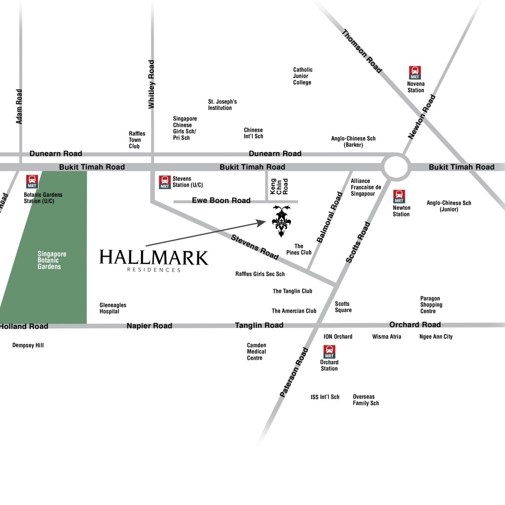 Hallmark-map